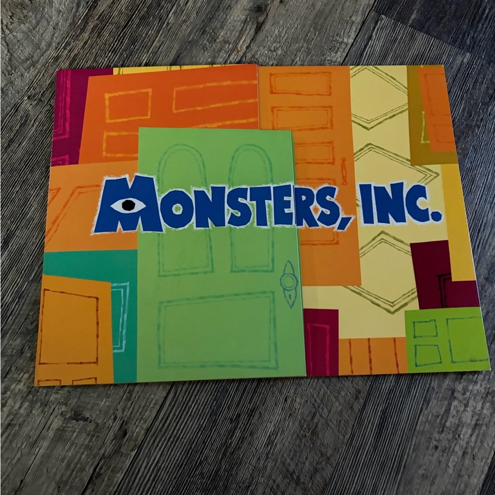 Disney Monsters, Inc. Exclusive Lithograph Portfolio Set